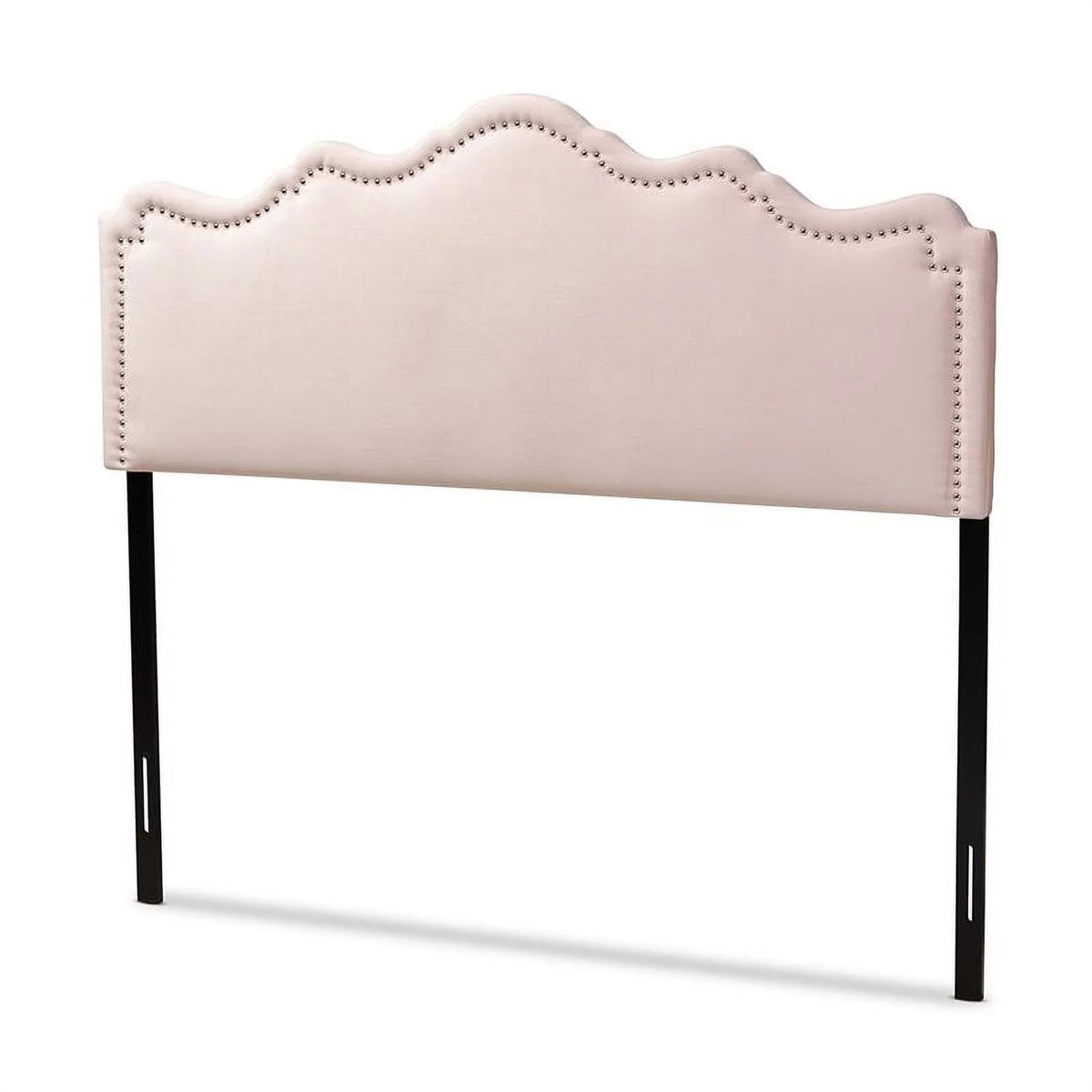 Velvet Queen Headboard in Light Pink D421