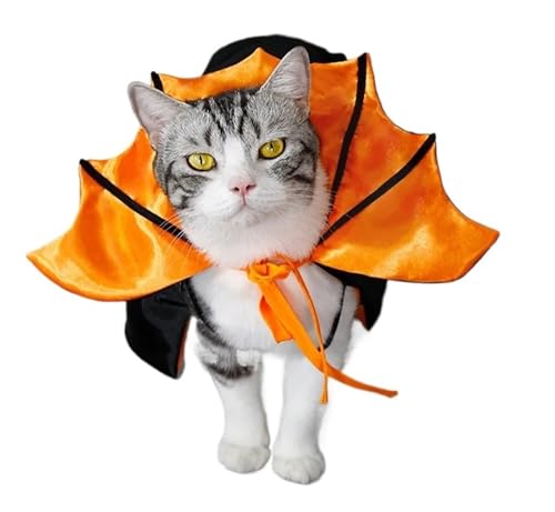 4-Piece Halloween Pet Cosplay Vampire Cloak Outfit U8603