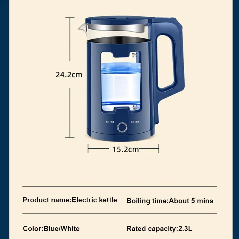 Glass Kettle Z202048