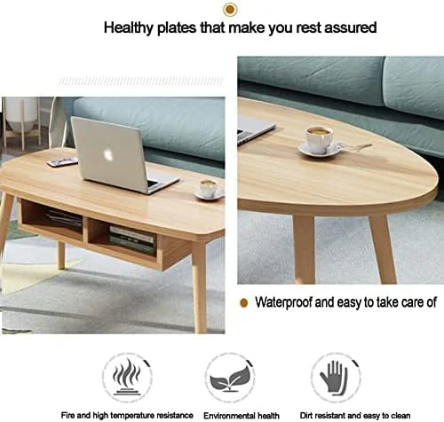 Blue Oval End Table C708896