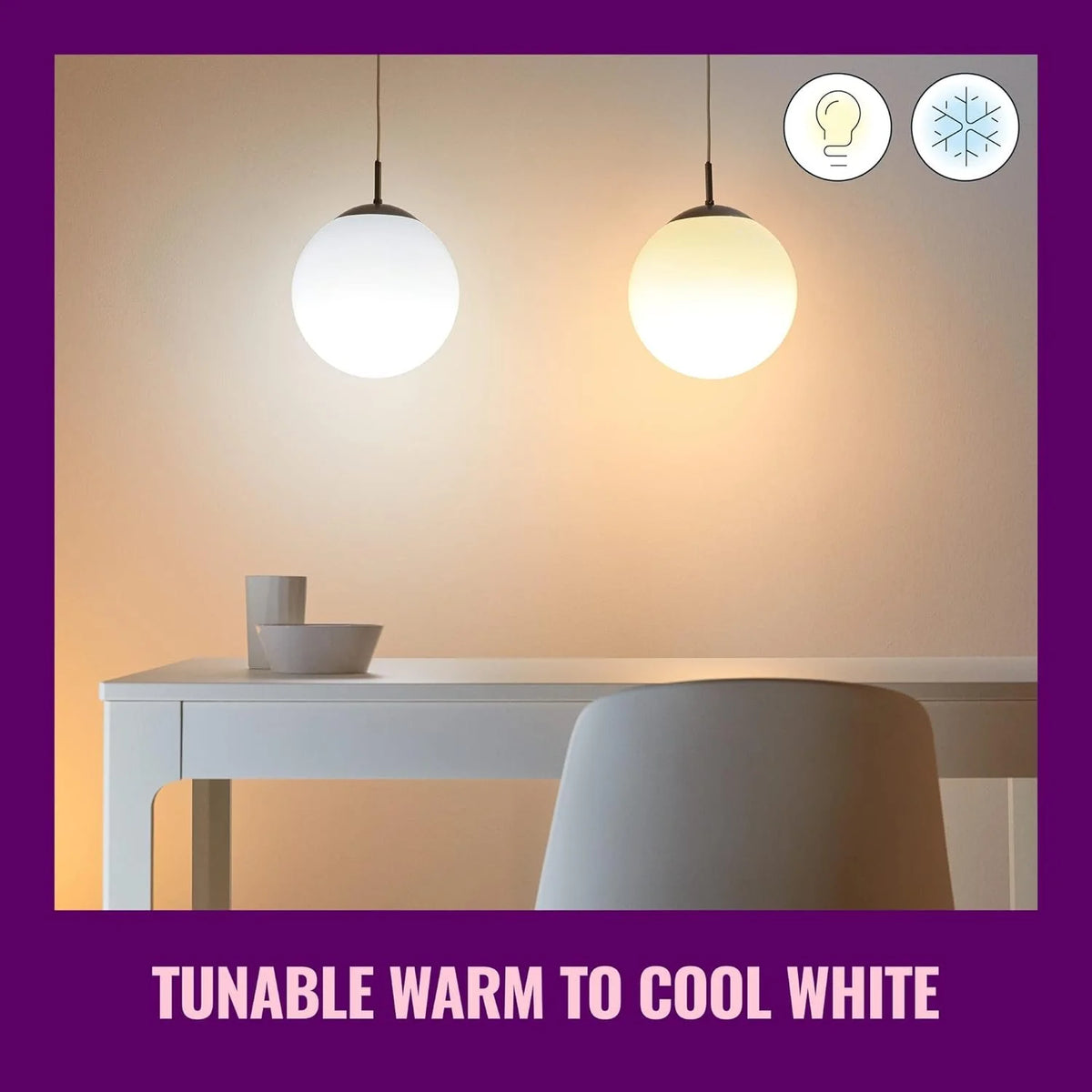 14.5W A21 Tunable White LED Smart Bulb D76433