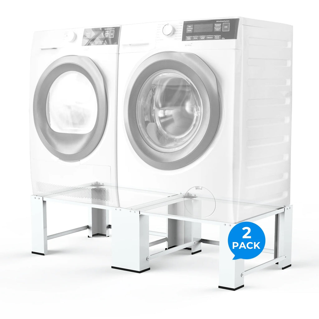 White 2-in-1 Laundry Pedestal B60097