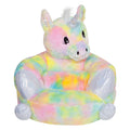 Plush Rainbow Unicorn Chair N3680