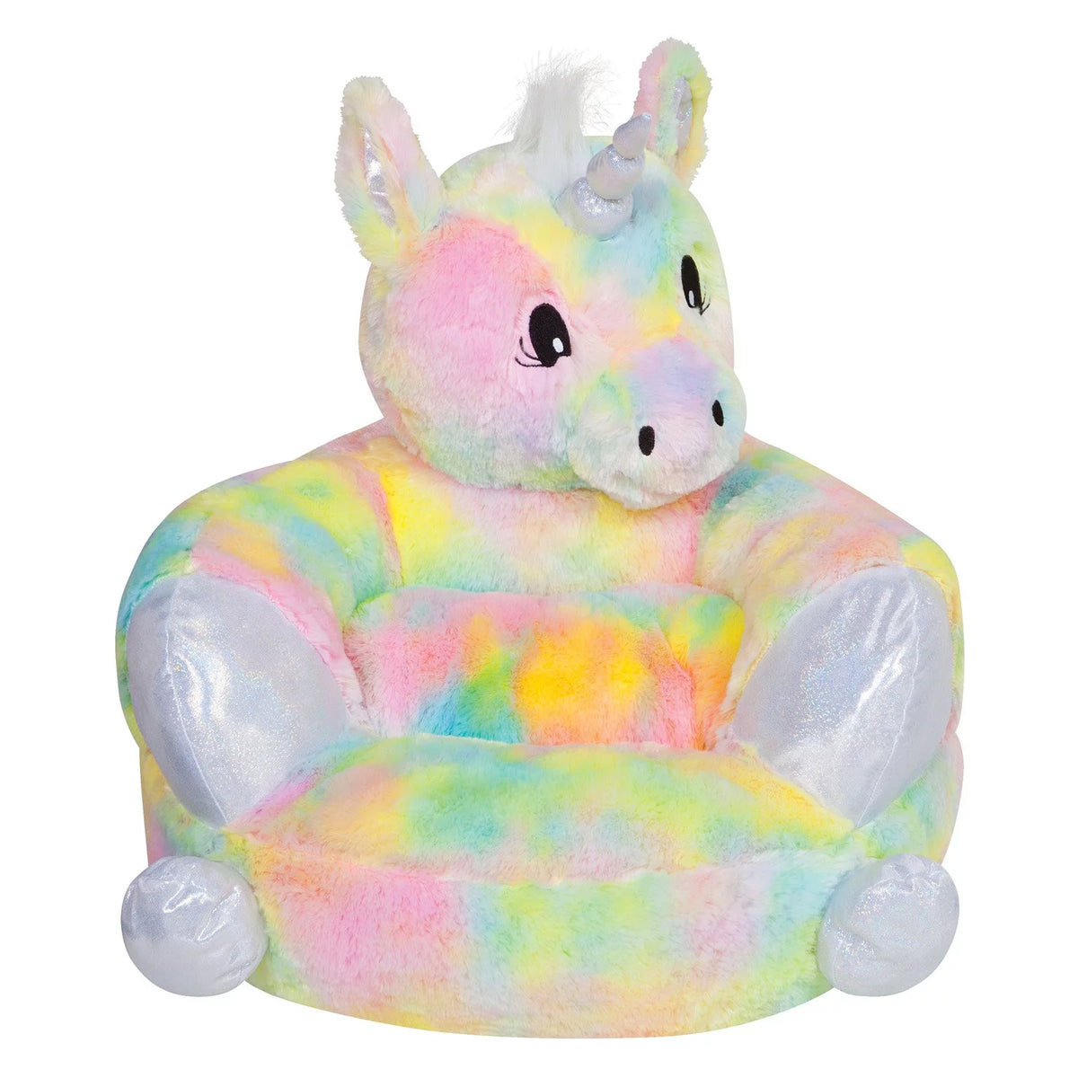 Plush Rainbow Unicorn Chair N3680