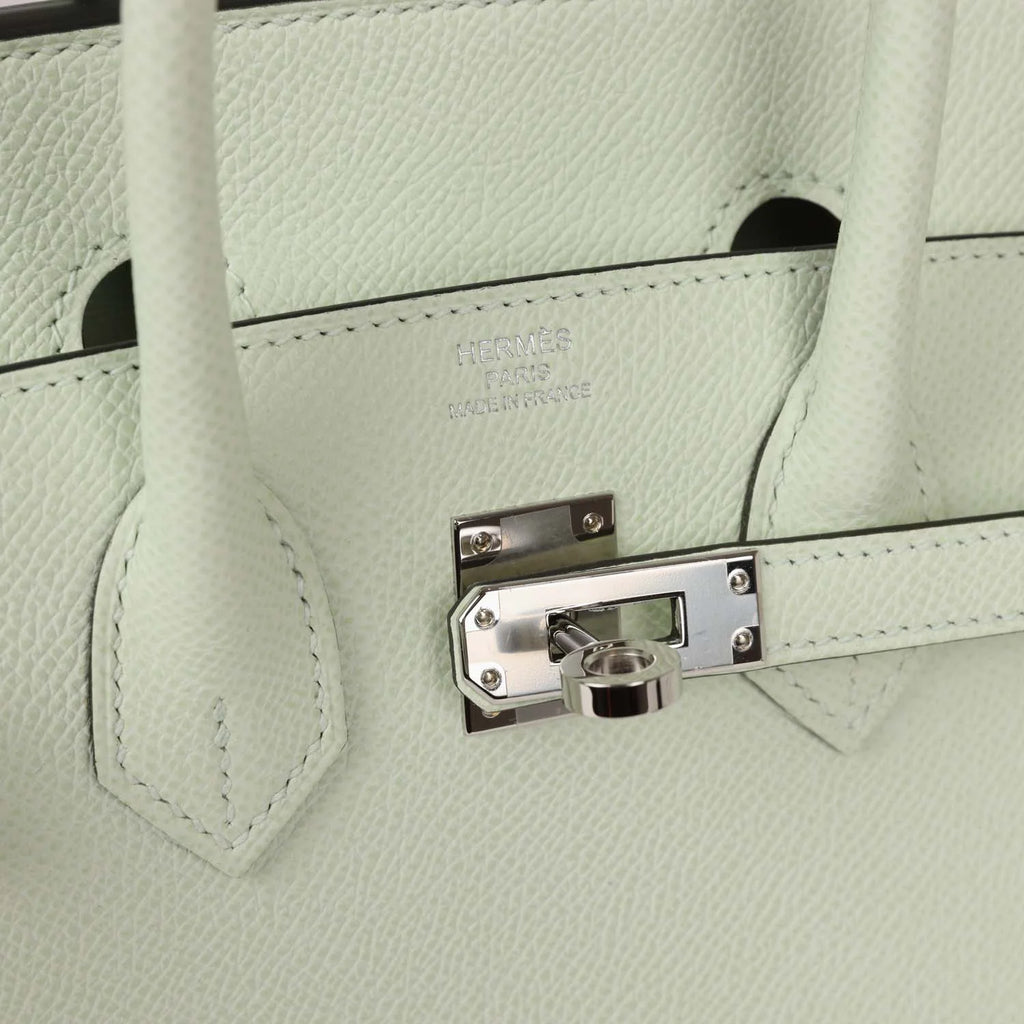 Vert Fizz Epsom Leather Handbag A4475