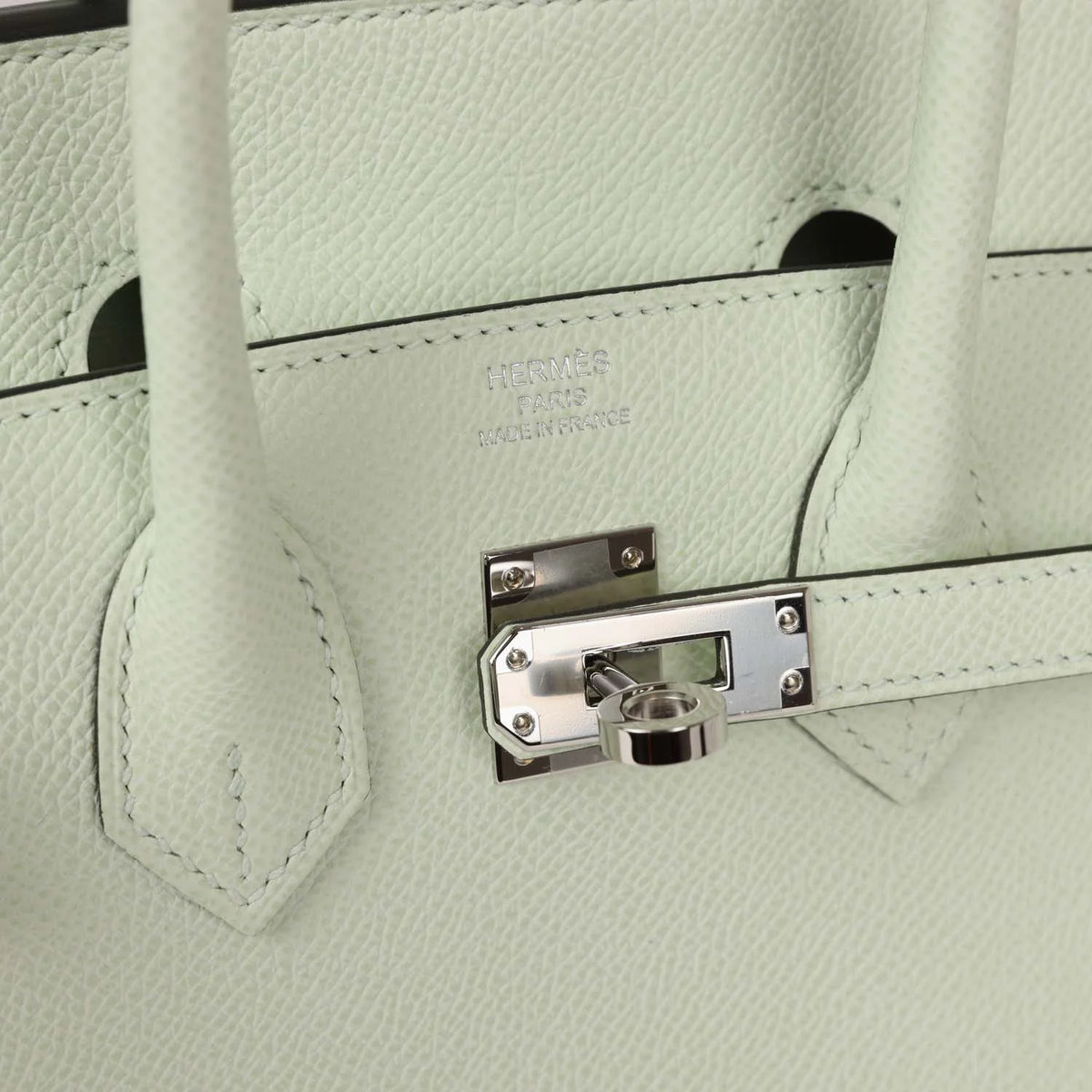 Vert Fizz Epsom Leather Handbag A4475