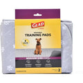 Washable Training Pads Size 2 Pack Gray with Paw Prints N73657
