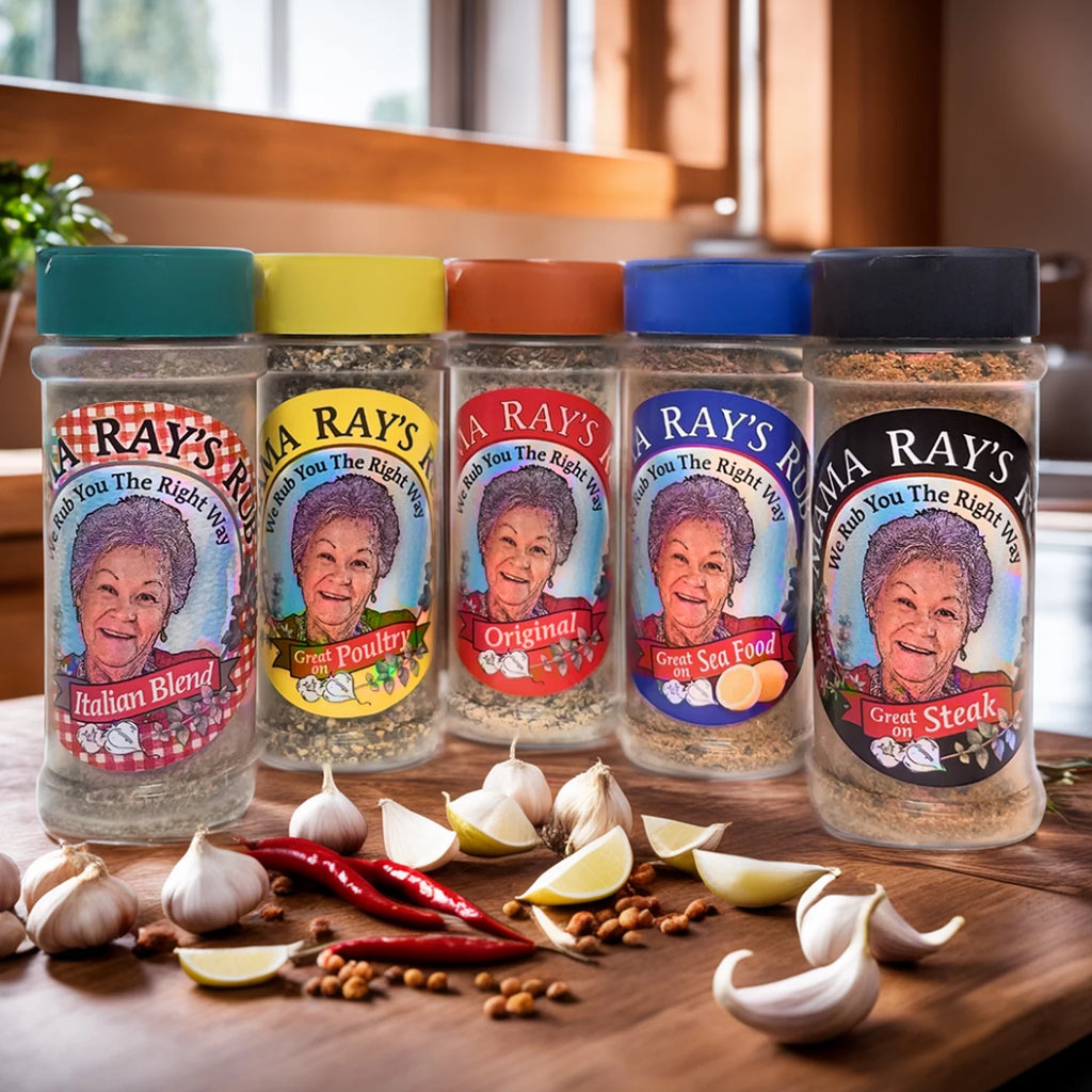5 Variety Pack Seasoning 4oz Bottles T99244