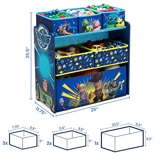 6 Bin Toy Organizer M10940