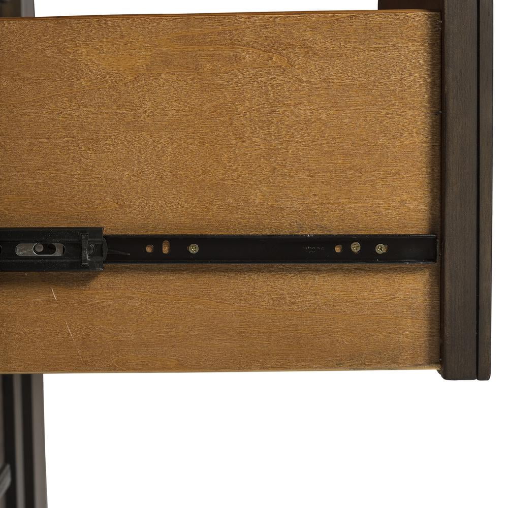 Gray Dresser & Mirror M30802