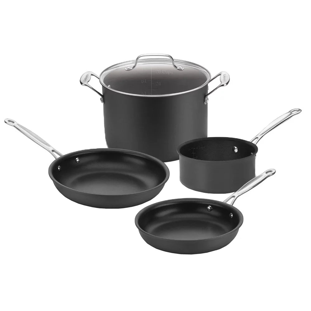 Non-Stick Hard Anodized 5-Piece Cookware Set U201