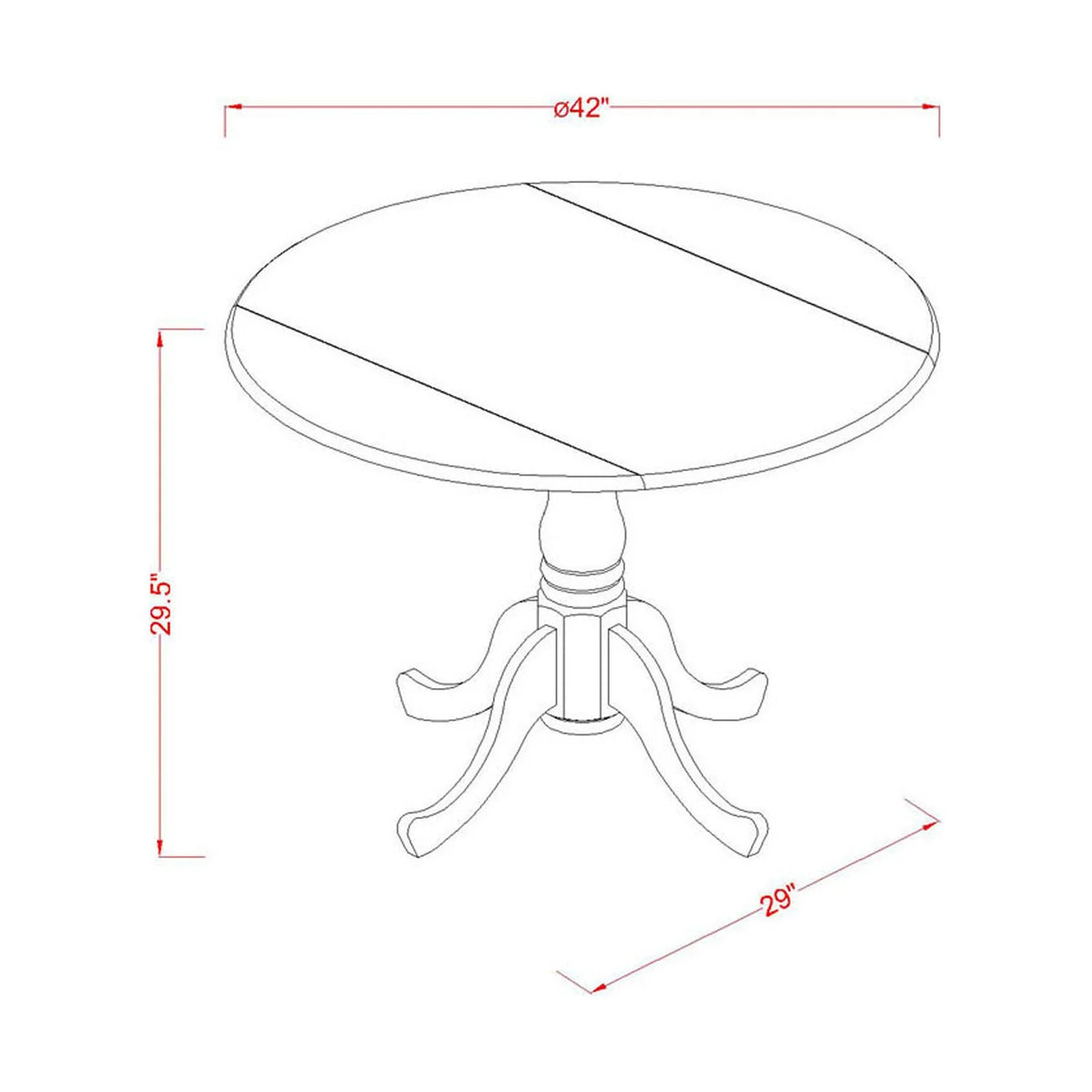 Dining Table And 2 Chairs U9690