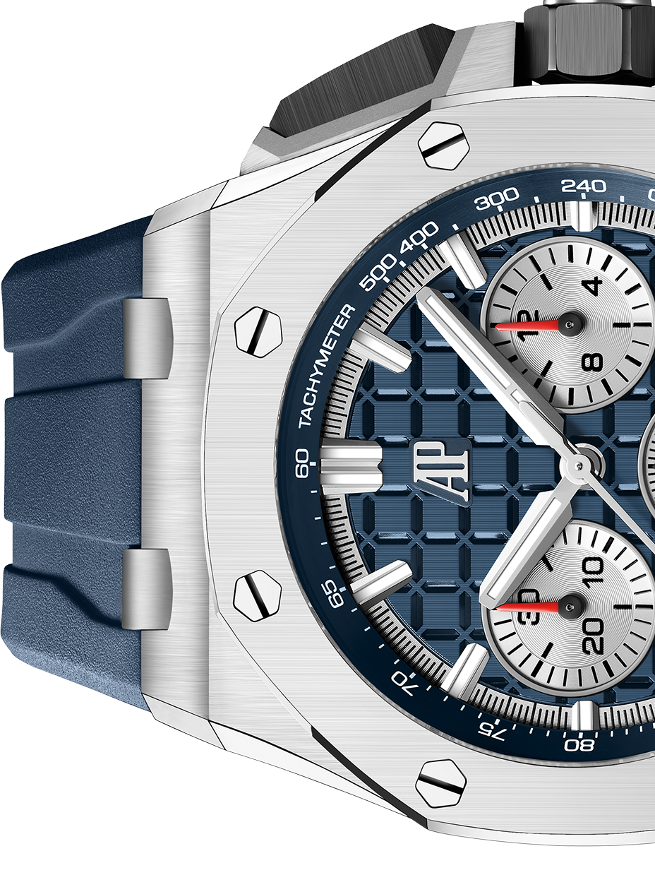 Blue Dial Chronograph 43mm A44335