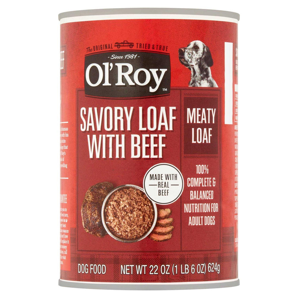 Beef Wet Dog Food O38194