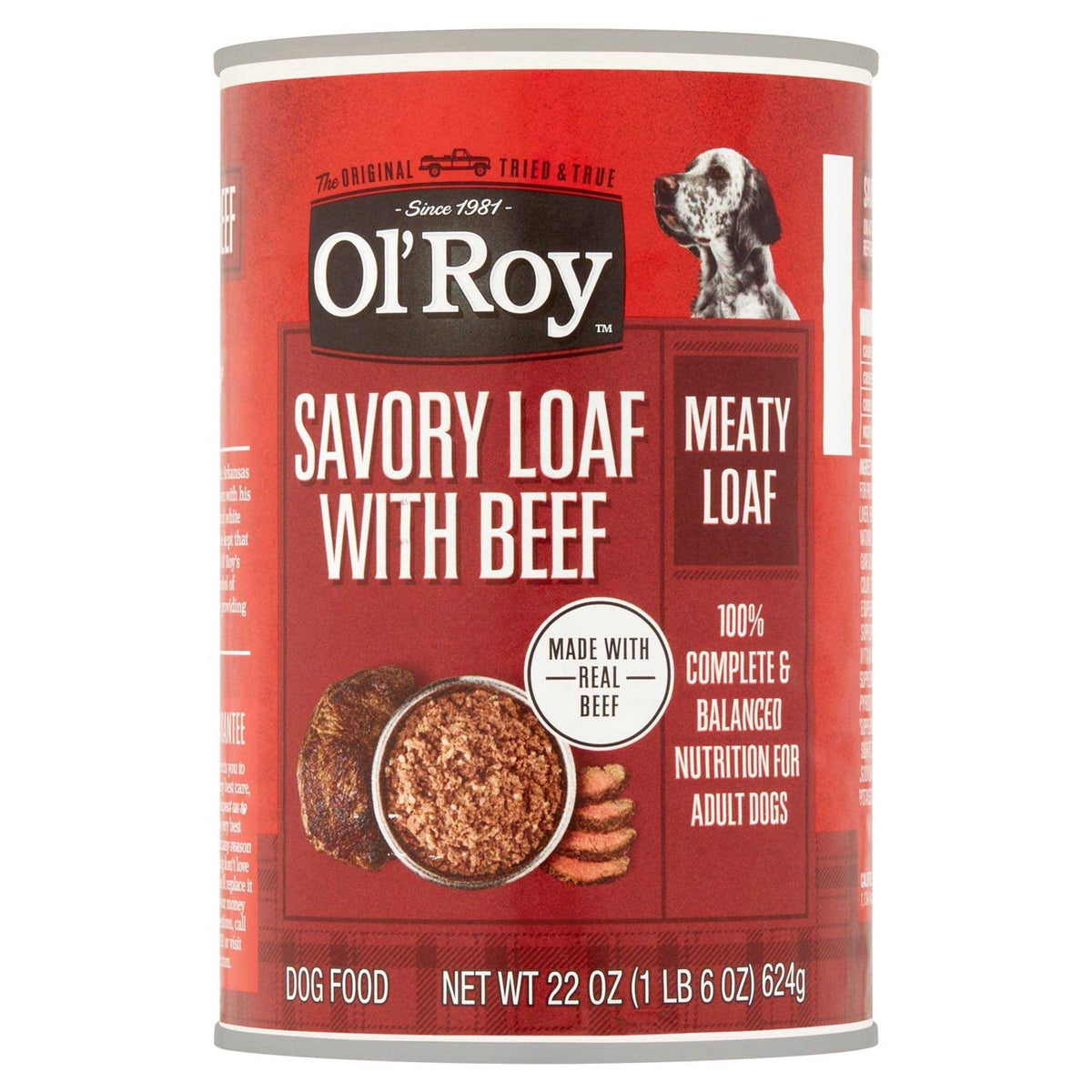 Beef Wet Dog Food O38194
