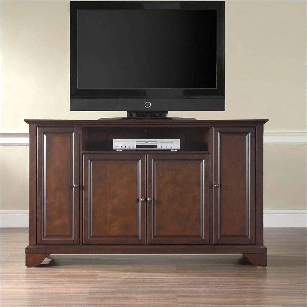 Mahogany Wood TV Stand F526