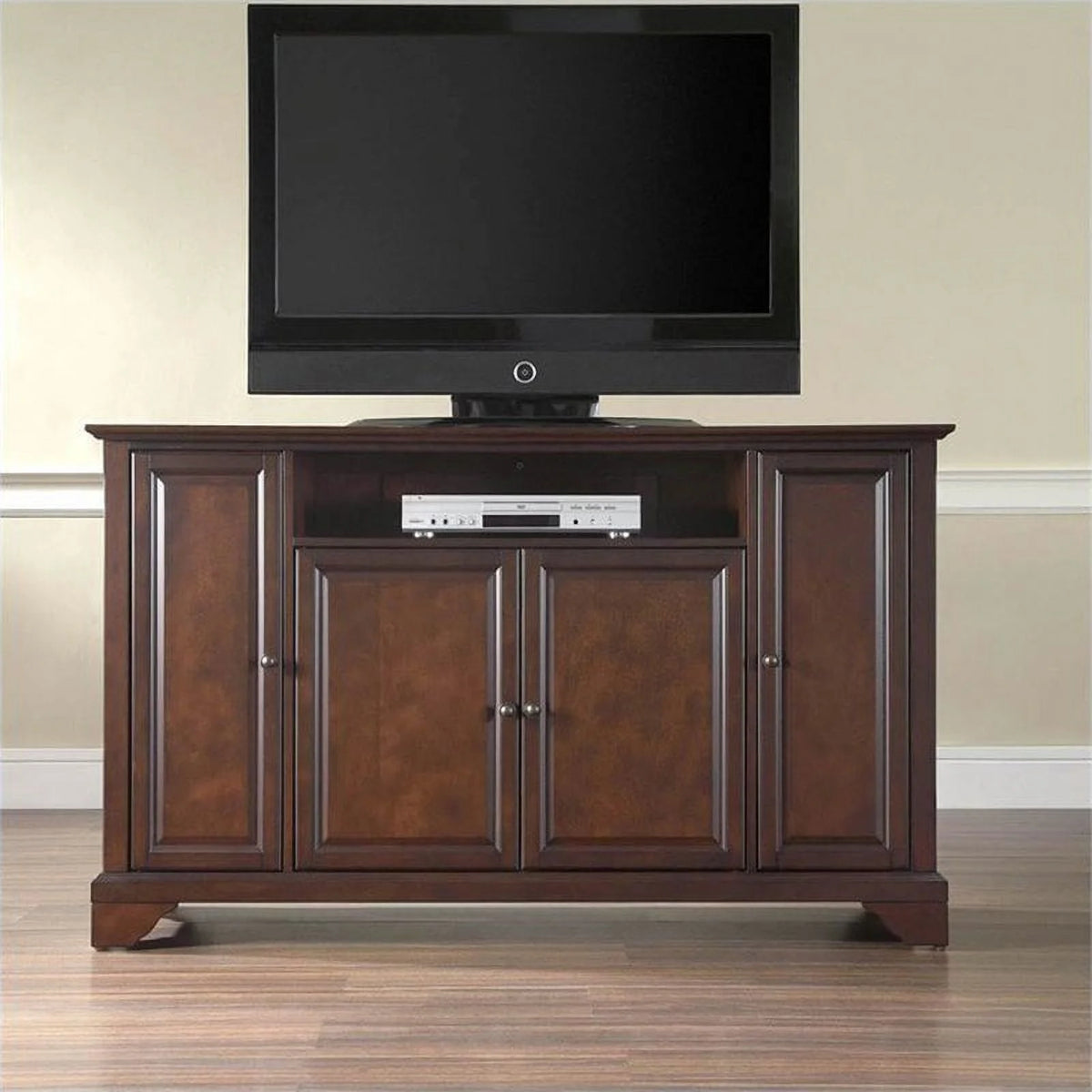 Mahogany Wood TV Stand F526