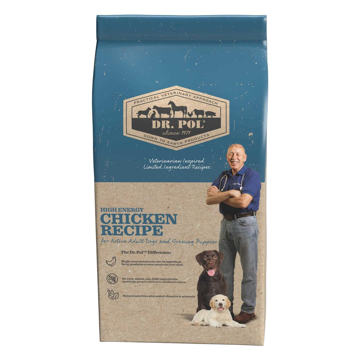 High Energy Chicken Recipe Dry Dog Food R723380