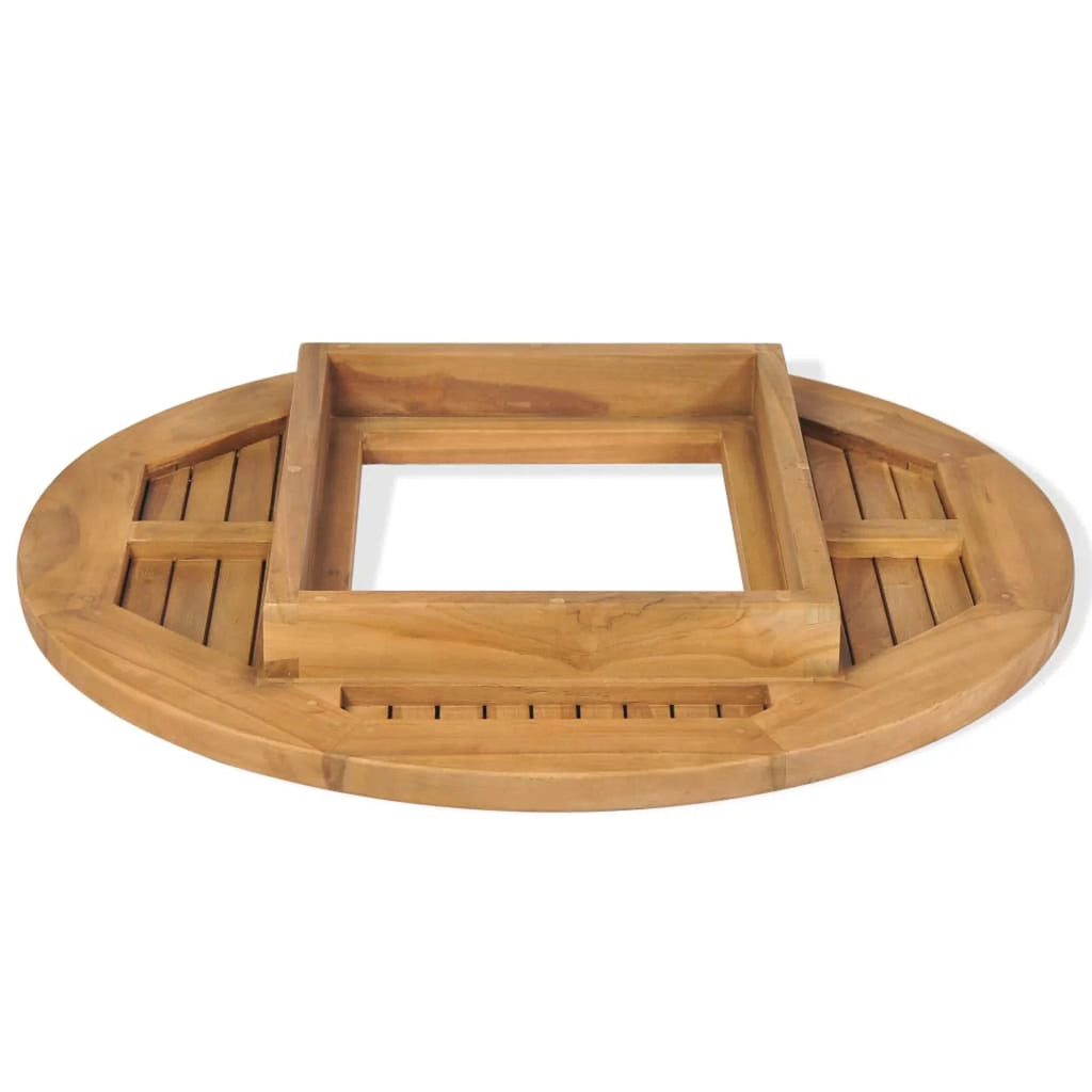 Teak Tabletop Crate E665