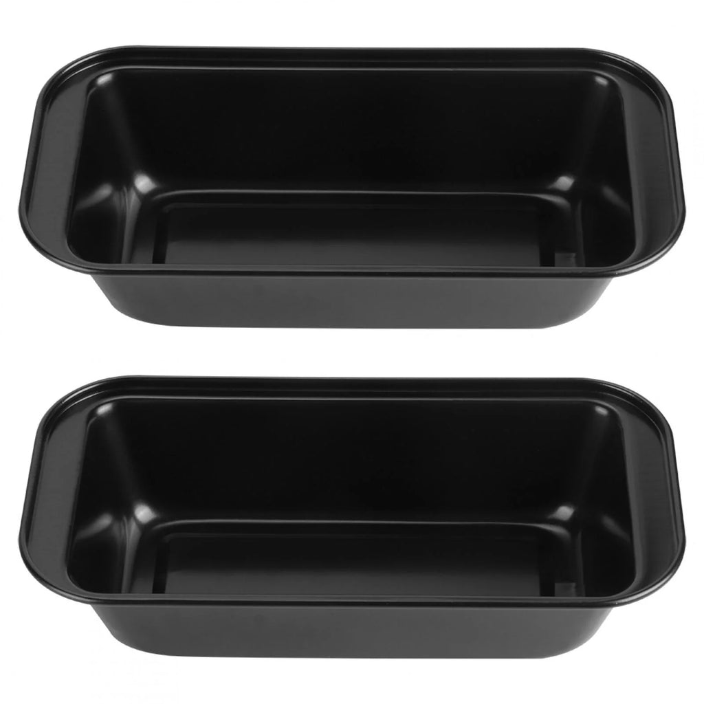 Mini moldes rectangulares antiadherentes de acero al carbono para pan T83336