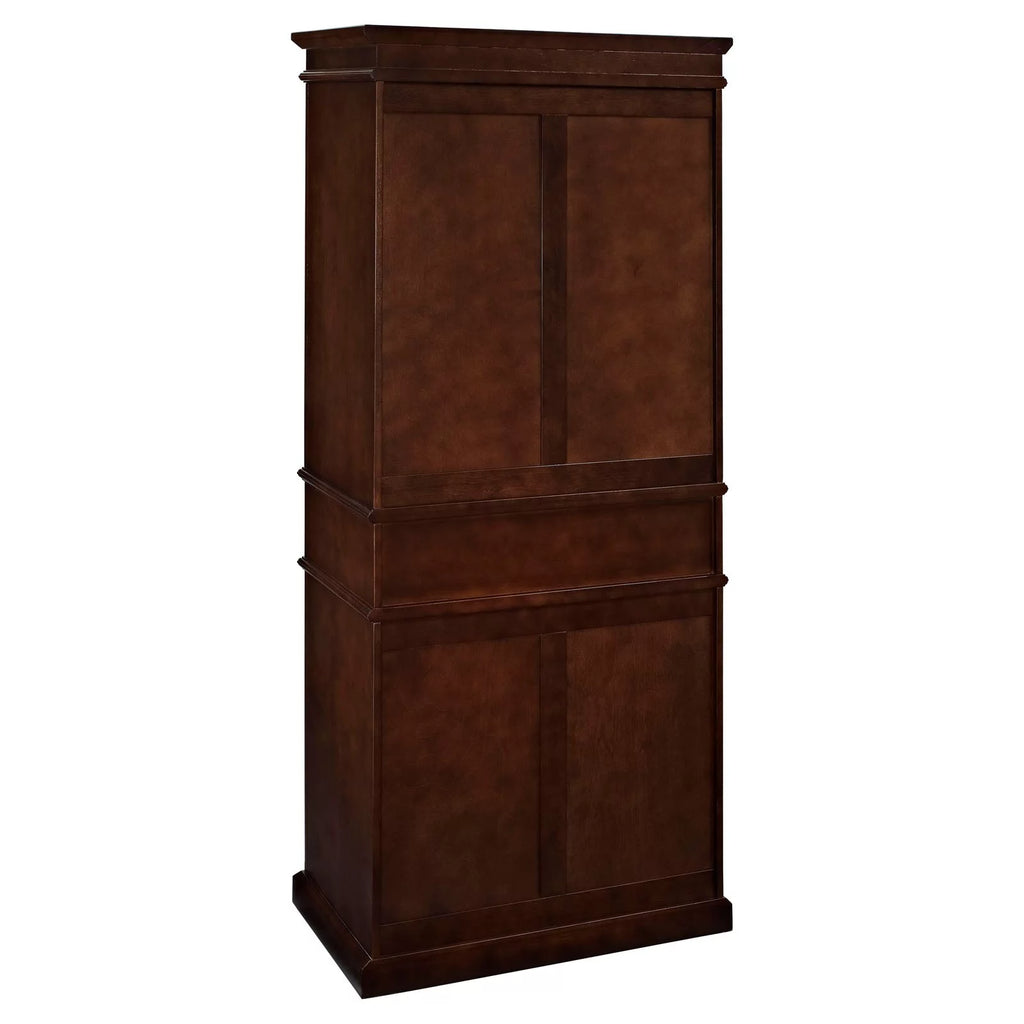 Mahogany Wood 4 Door Pantry Q60302
