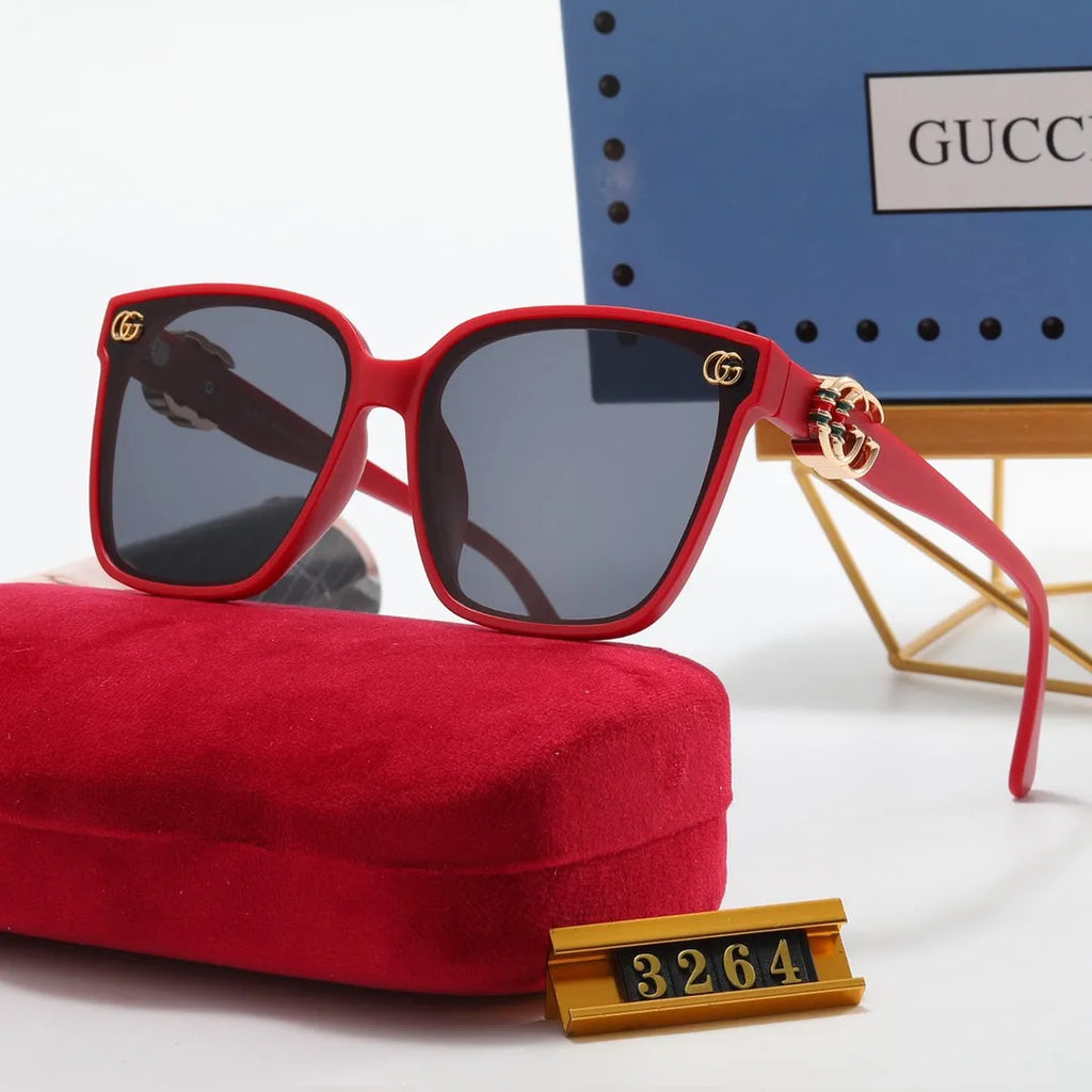Green Red Polarized Sunglasses L8863