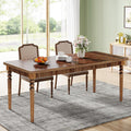 63-inch Farmhouse Dining Table with Solid Wood Turned Legs P73524