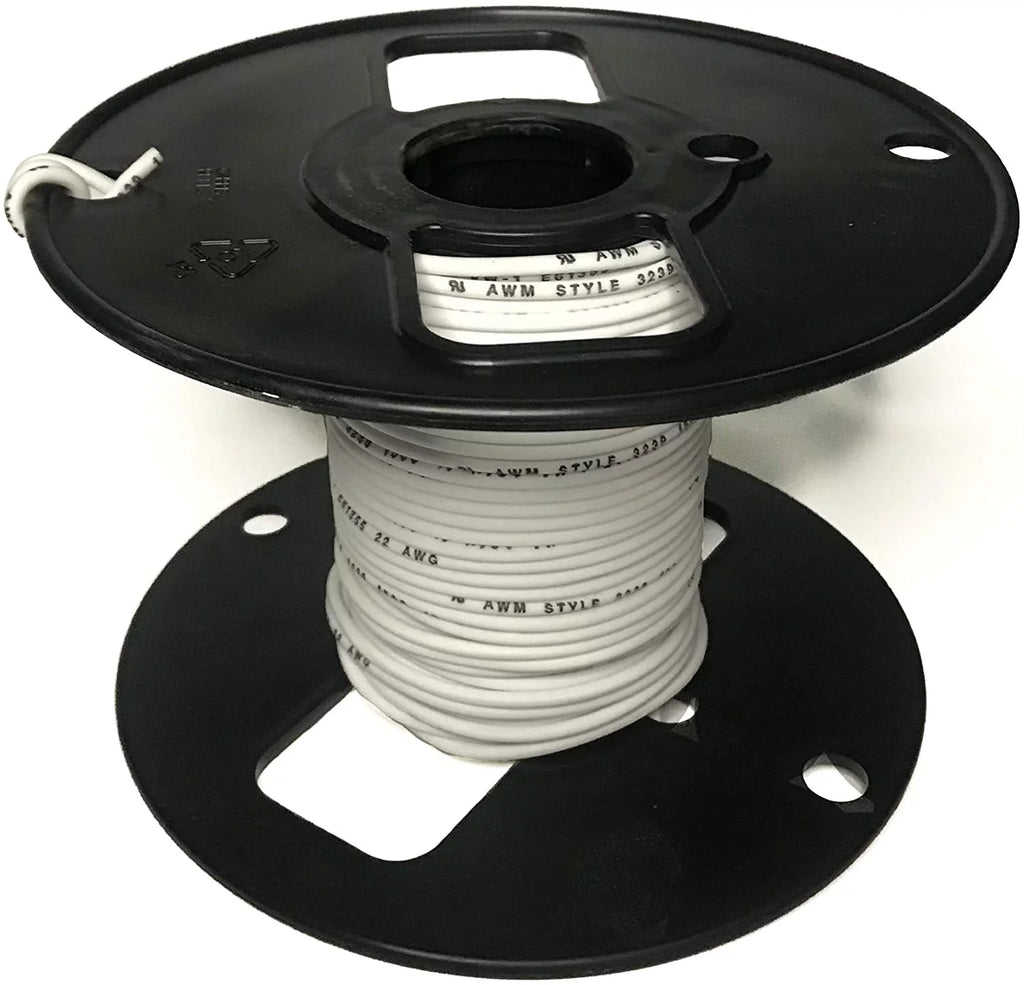 18 Gauge White Silicone Wire 50 Ft K7650