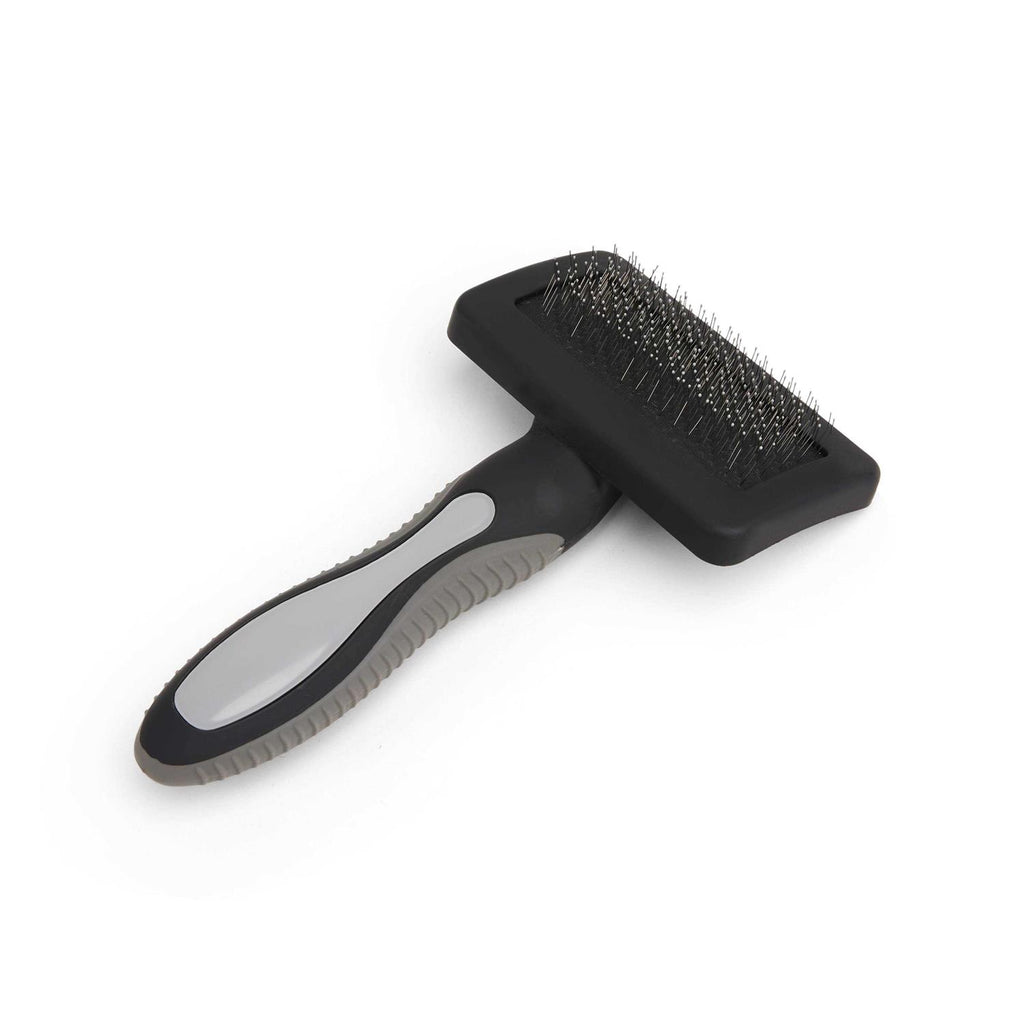Black Small Cushion Slicker Dog Brush D97544