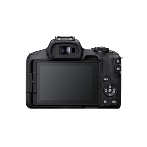 Black Mirrorless Camera and 18-45mm Lens with 128GB SD Card and Gadget Bag B493096