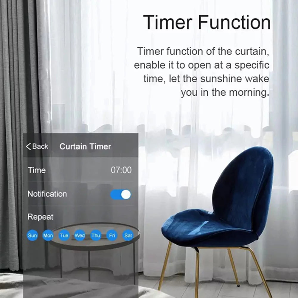 Smart Curtain Motor Wireless Electric Curtain Controller R44743