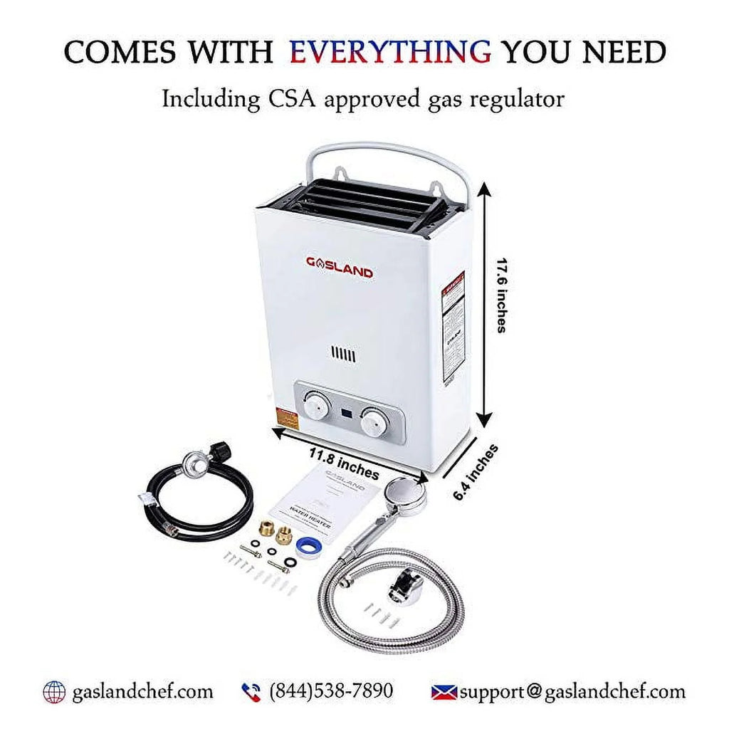 Portable Gas Water Heater F8621