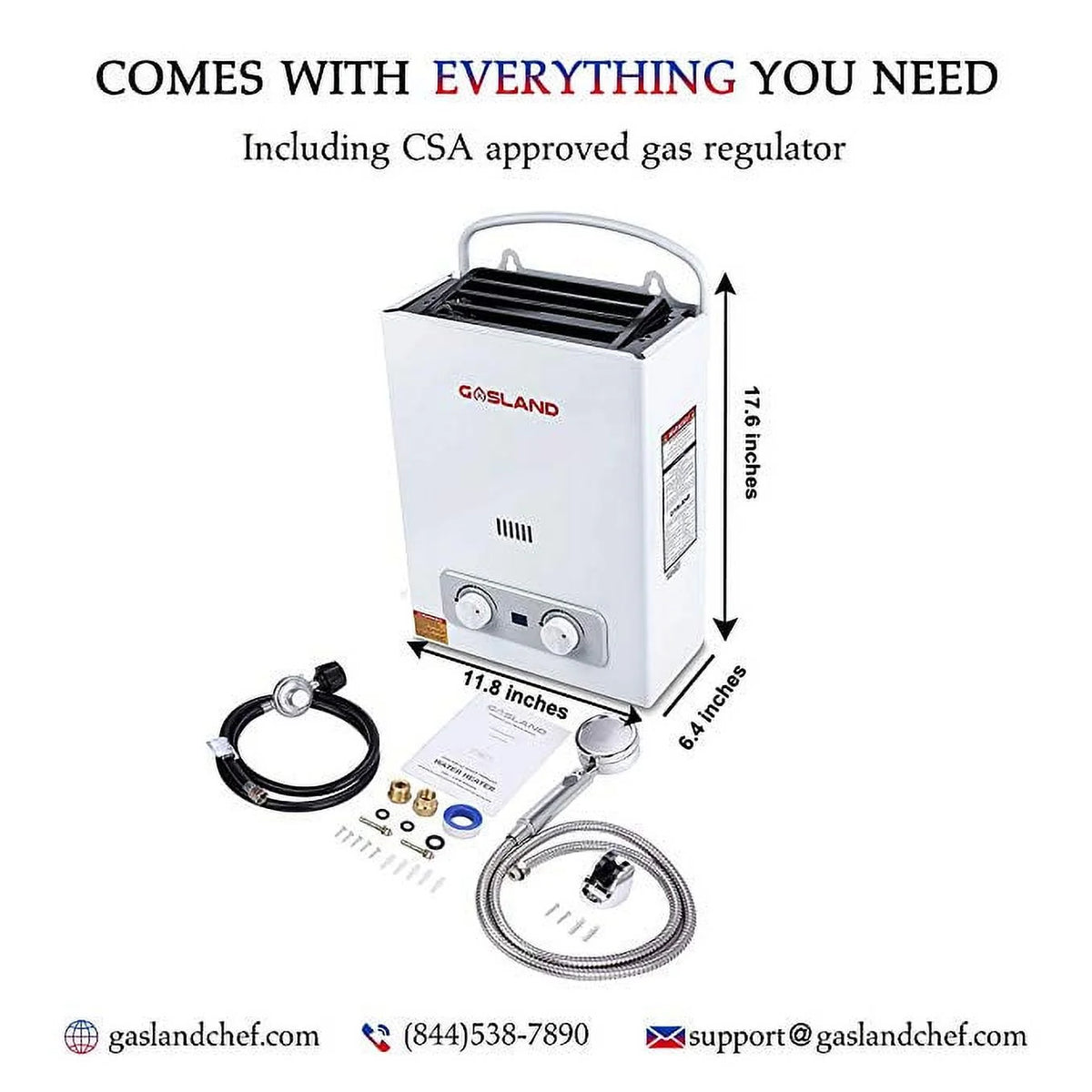 Portable Gas Water Heater F8621
