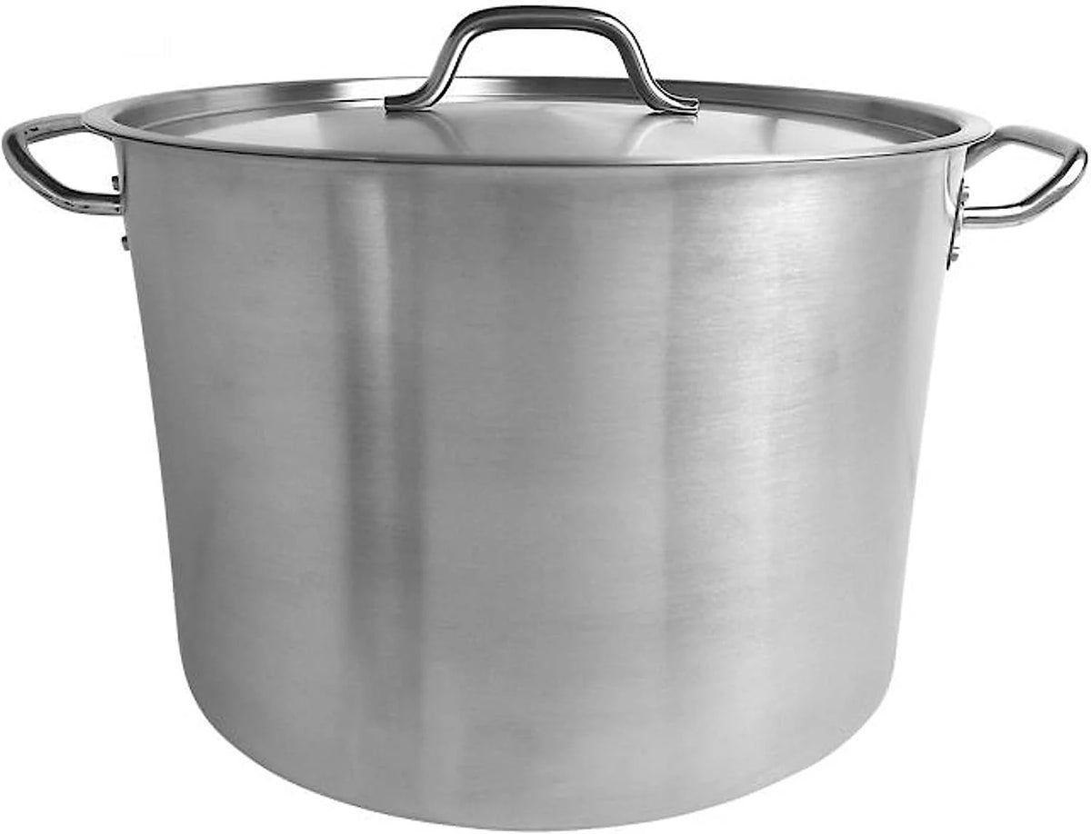 40 qt. Stainless Steel Stock Pot with Lid X95298