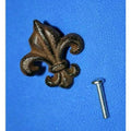 Cast Iron Fleur De Lis Cabinet Knobs, Pack Of 30, 2" C6841
