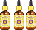 Pure Neem Oil with Glass Dropper Cold Pressed Pack of Three 10 oz T948