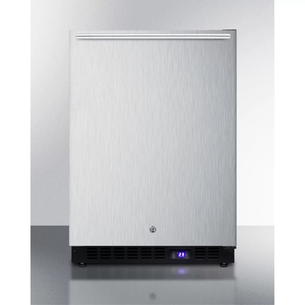 Black Frost-Free Outdoor All-Freezer with Digital Thermostat and Lock A28306