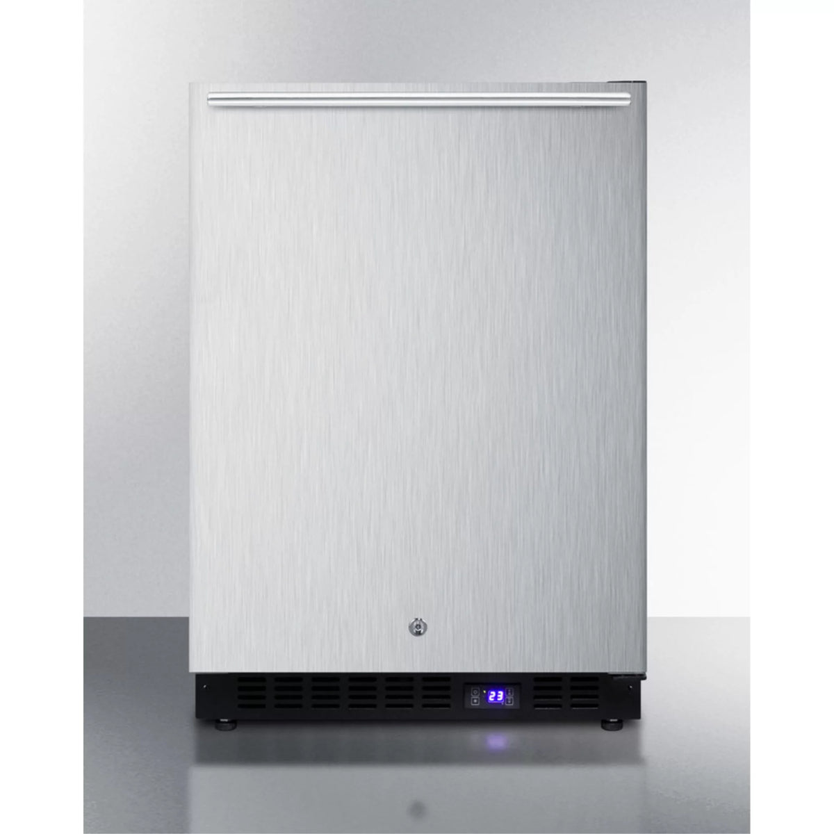 Black Frost-Free Outdoor All-Freezer with Digital Thermostat and Lock A28306