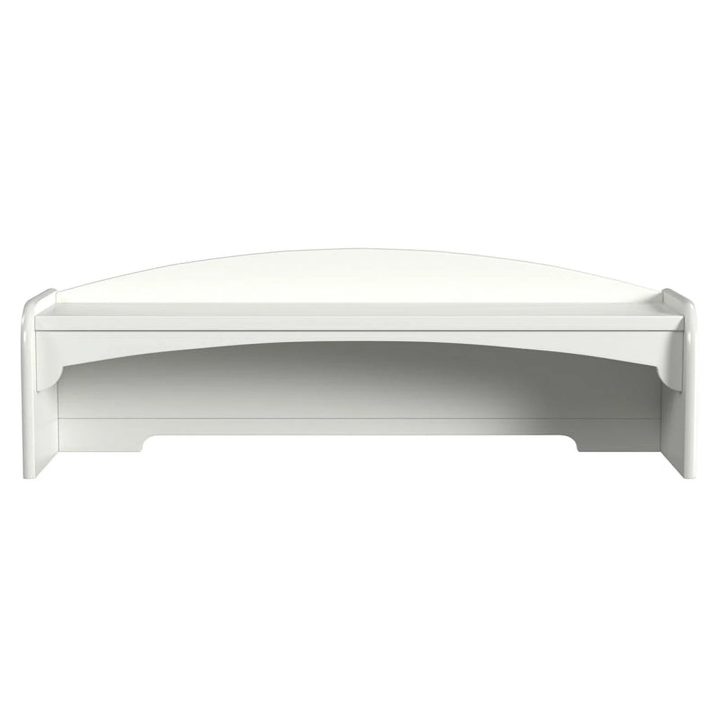 Bright White Engineered Hardwood Desk Hutch O84497