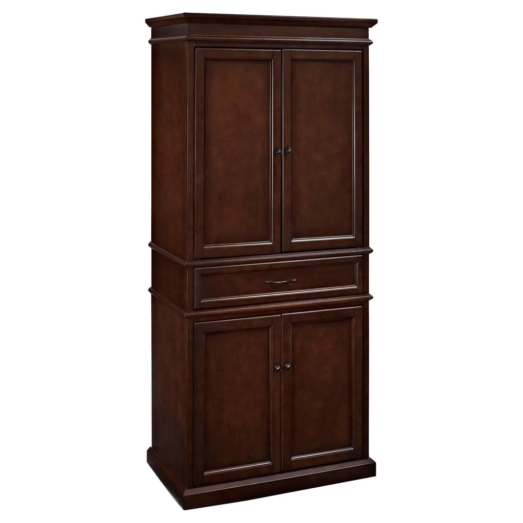 Mahogany Wood 4 Door Pantry Q60302