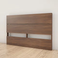 Queen Size Walnut Wood Headboard N3319