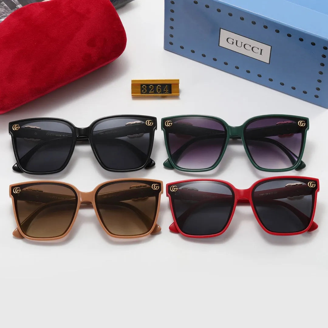 Green Red Polarized Sunglasses L8863
