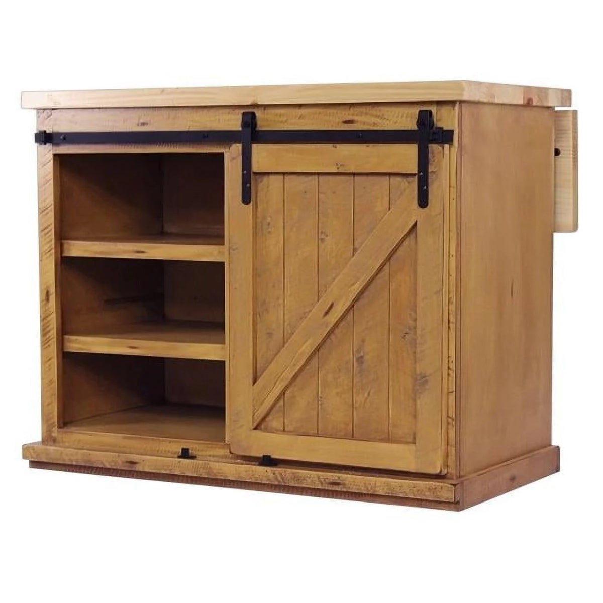 Rustic Pastoral Kitchen Island O961425