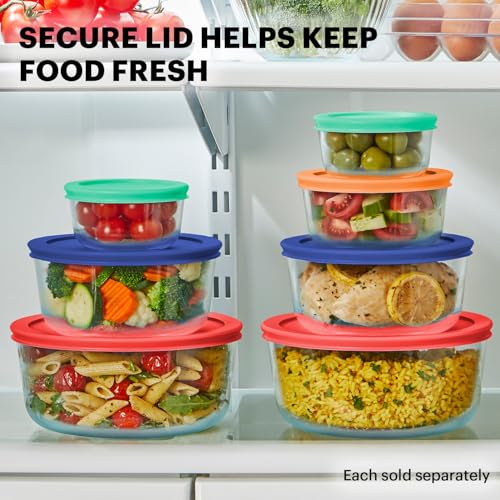 14 Pc Glass Food Storage Set with Lids Z69378