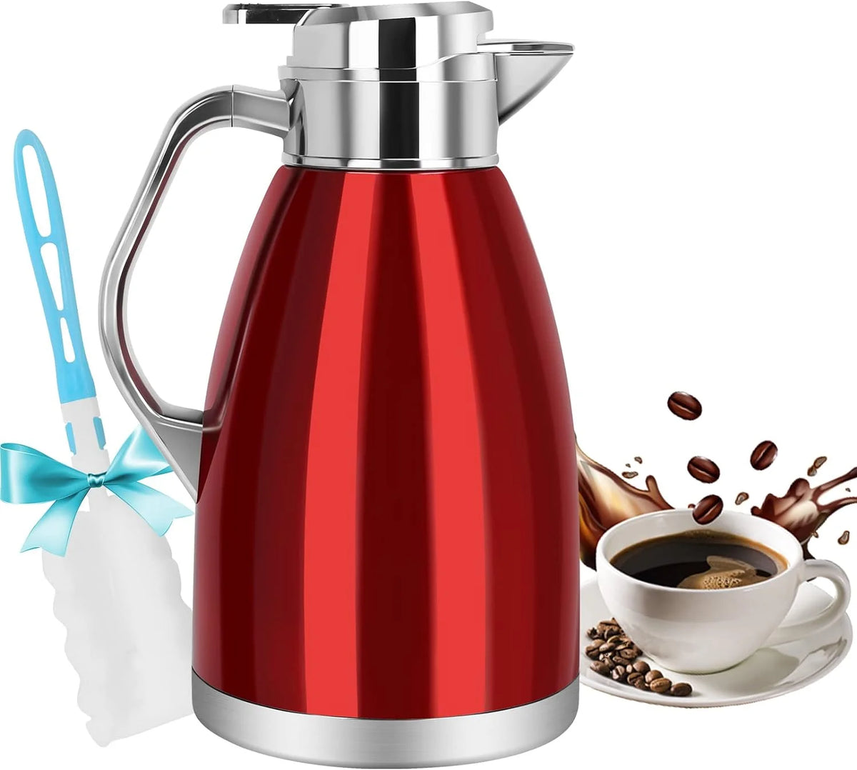 61oz Stainless Steel Insulated Thermal Coffee Carafe C3336