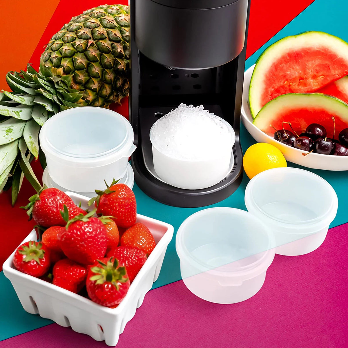 Black Shaved Ice and Snow Cone Maker X26406