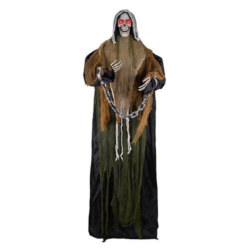 Life Size Animatronics Grim Reaper with Chain S2213