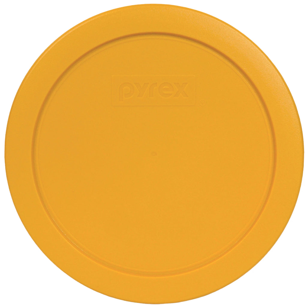 7-Cup Glass Bowl with Yellow Lid, 4 Pack I685