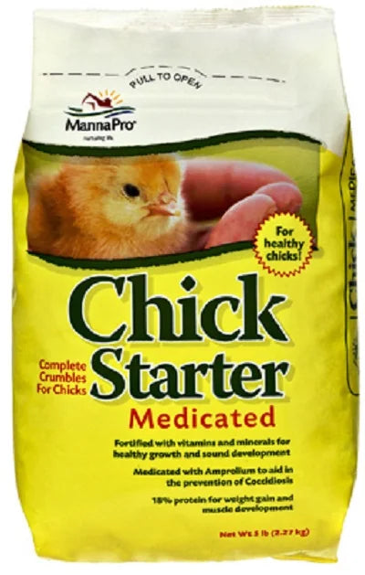 Medicated Chick Starter Chicken Feed Crumble I513864