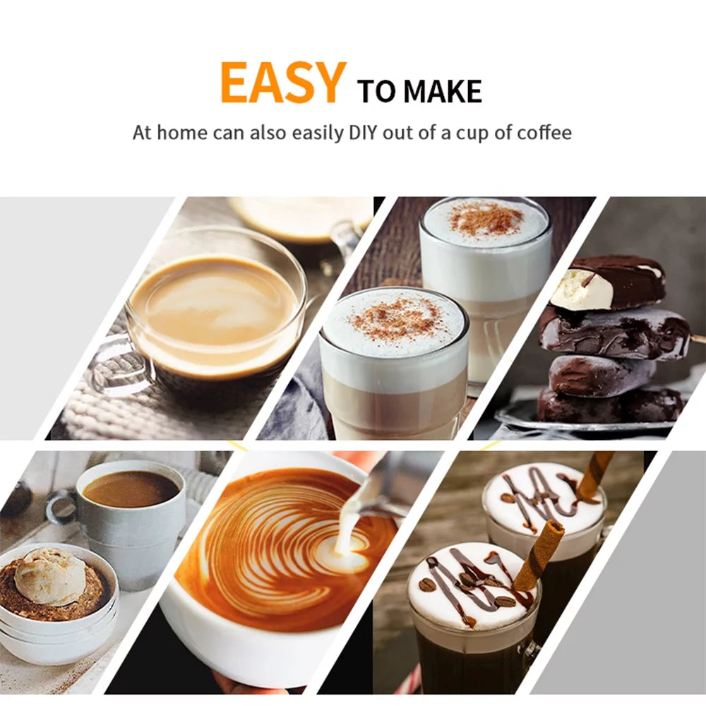 Detachable Electric Milk Frother and Steamer 700ml 600W 5 in 1 Y2724